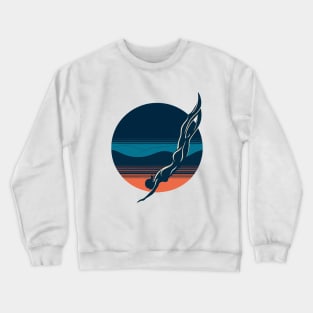 Diving deep Crewneck Sweatshirt